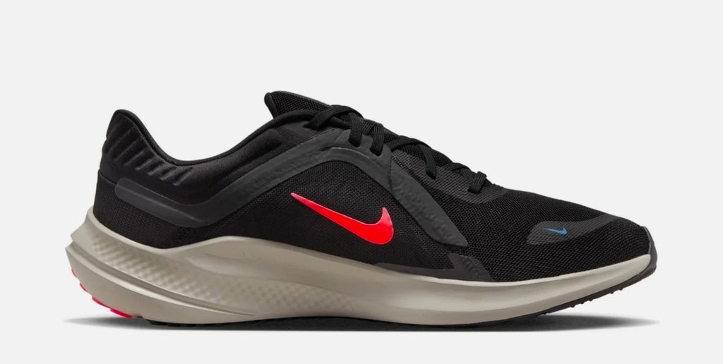 Men's Nike Quest 5 – Black/Bright Crimson