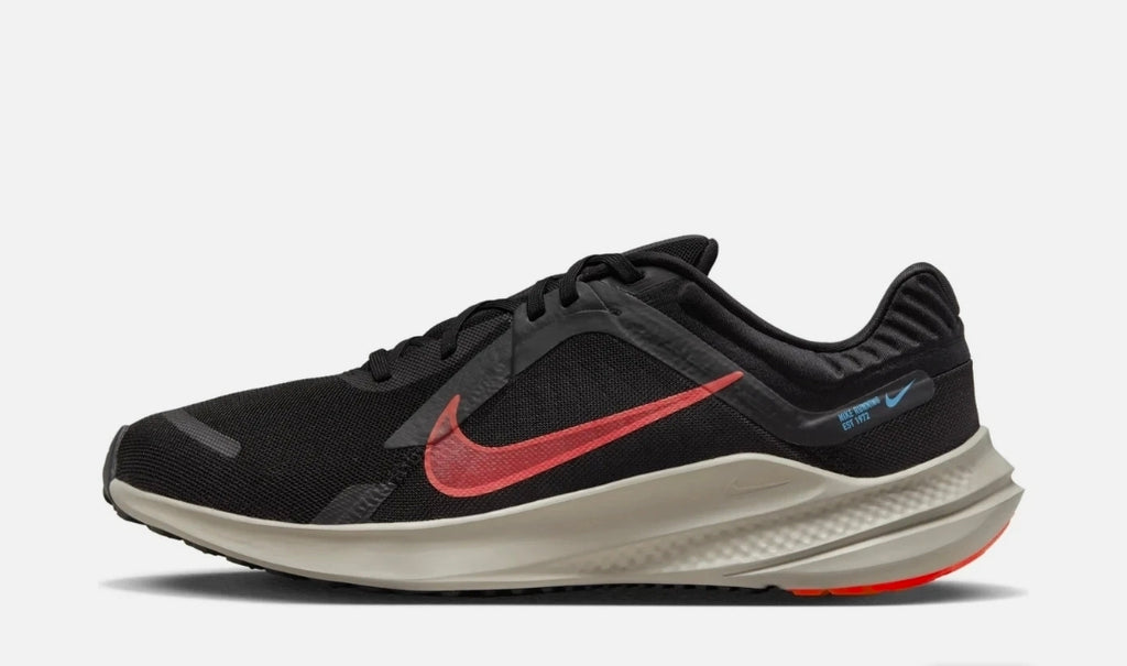 Men's Nike Quest 5 – Black/Bright Crimson