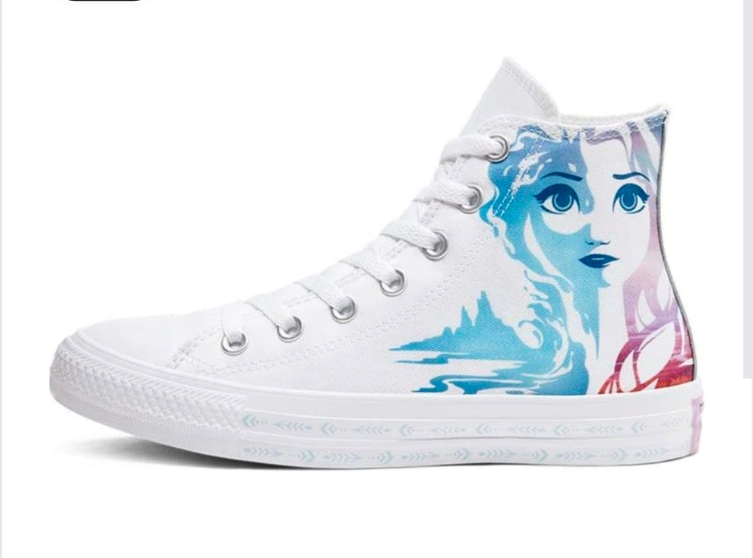 Converse x Disney Frozen II Youth Chuck Taylor High Tops